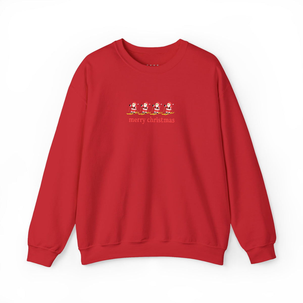 Embroidered Merry Christmas Crewneck