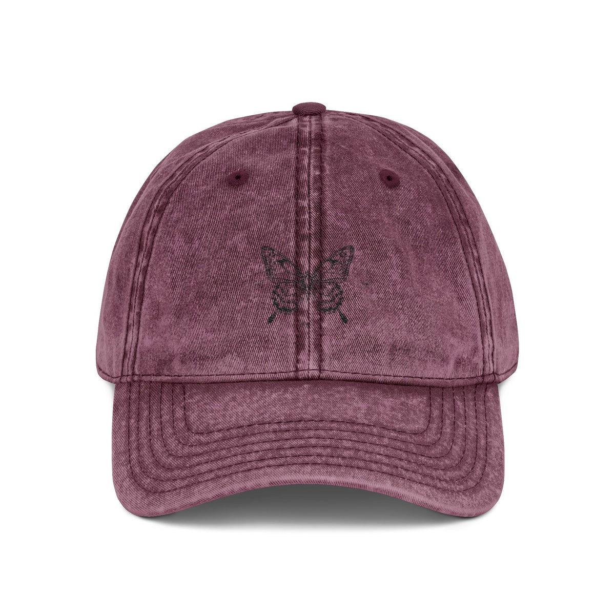 Vintage Sketch Butterfly Hat
