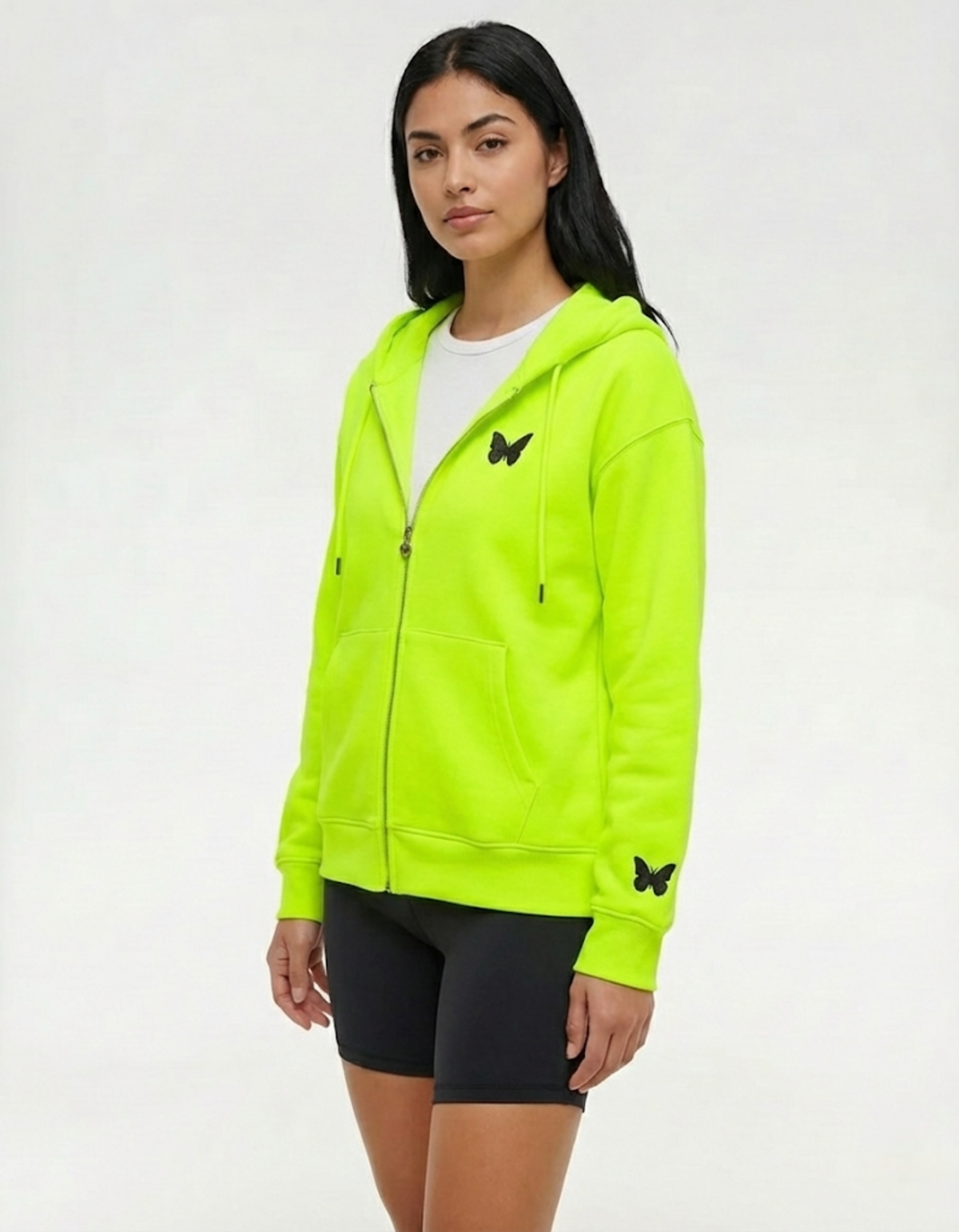 Eclipse Butterfly Zip Hoodie
