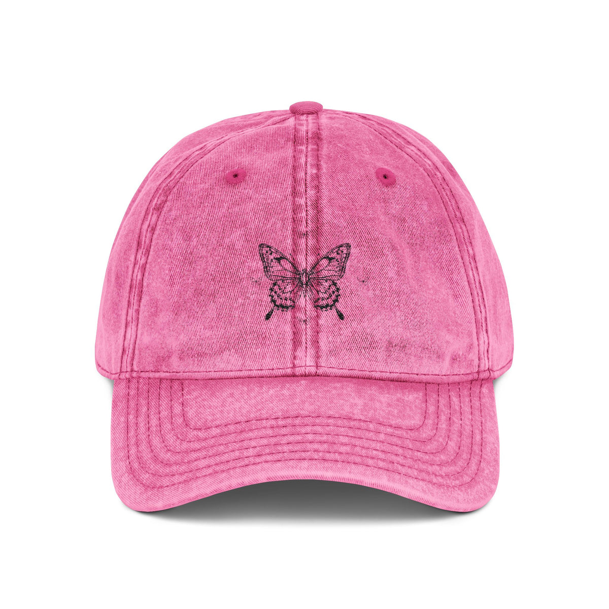 Vintage Sketch Butterfly Hat